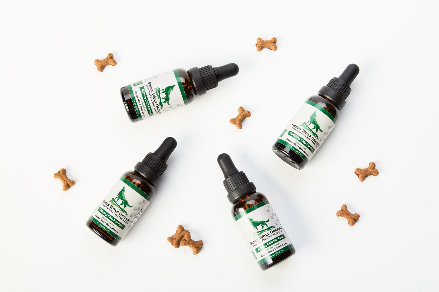 Green Wolf Organic pet cbd products